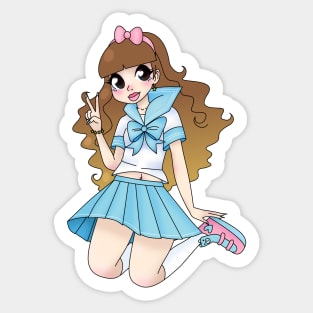 Sailor Girl Sticker